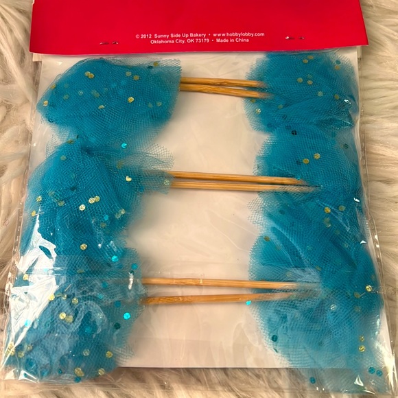 NWT Sunny Side Up Bakery cupcake wraps & picks - Picture 4 of 11